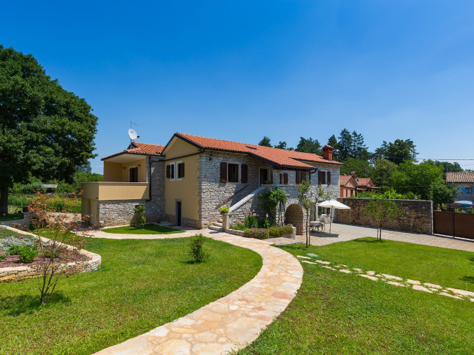 Exterior, Villa Sany with pool in the heart of Istria, Trošti, Croatia Pazin
