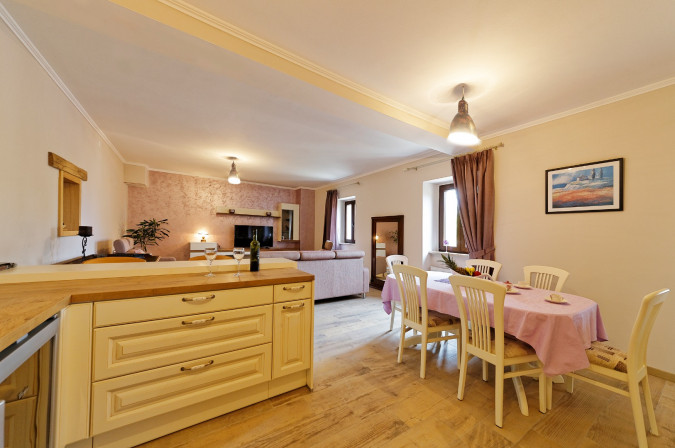 Interior, Villa Sany with pool in the heart of Istria, Trošti, Croatia Pazin