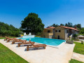 Außen, Villa Sany mit Pool im Herzen Istriens, Trošti, Kroatien Pazin